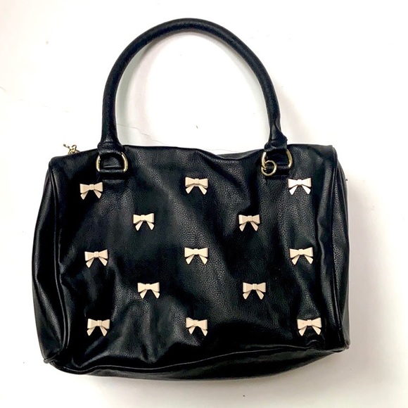 Betsey Johnson Handbags - Betsey Johnson Tiny Bow Satchel Purse